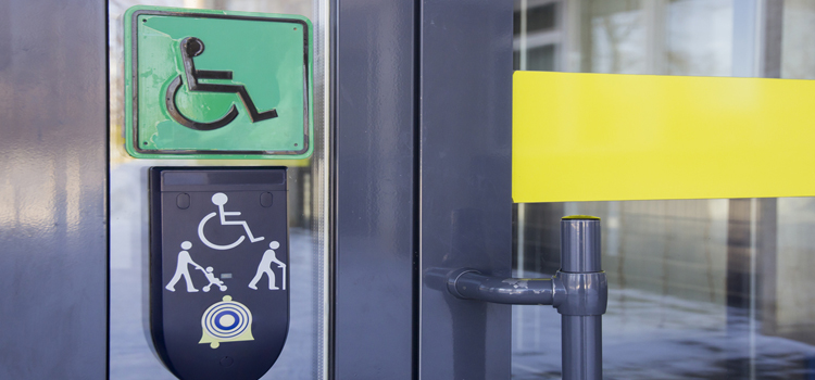 automatic handicap door opener in Country Walk