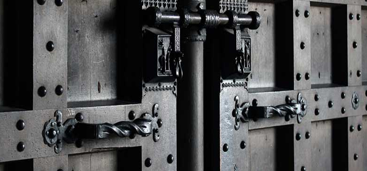 steel entry door repair in Country Walk
